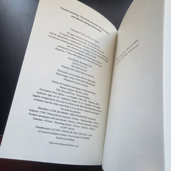 Briarcliff Prep by Brianna Peppins - New - Hardcover - Picture 3 of 5